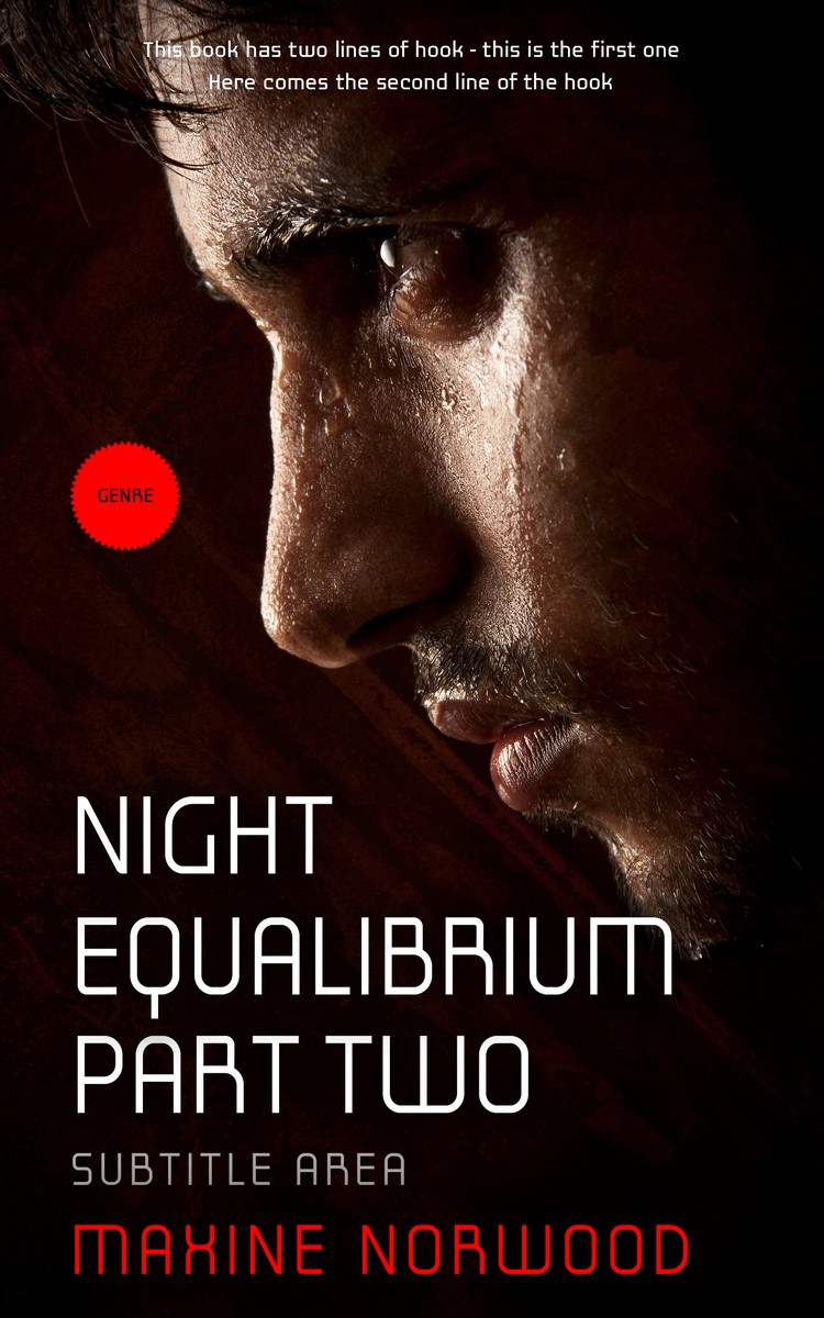 2D view of Premade Romance Book Cover - Crowshead