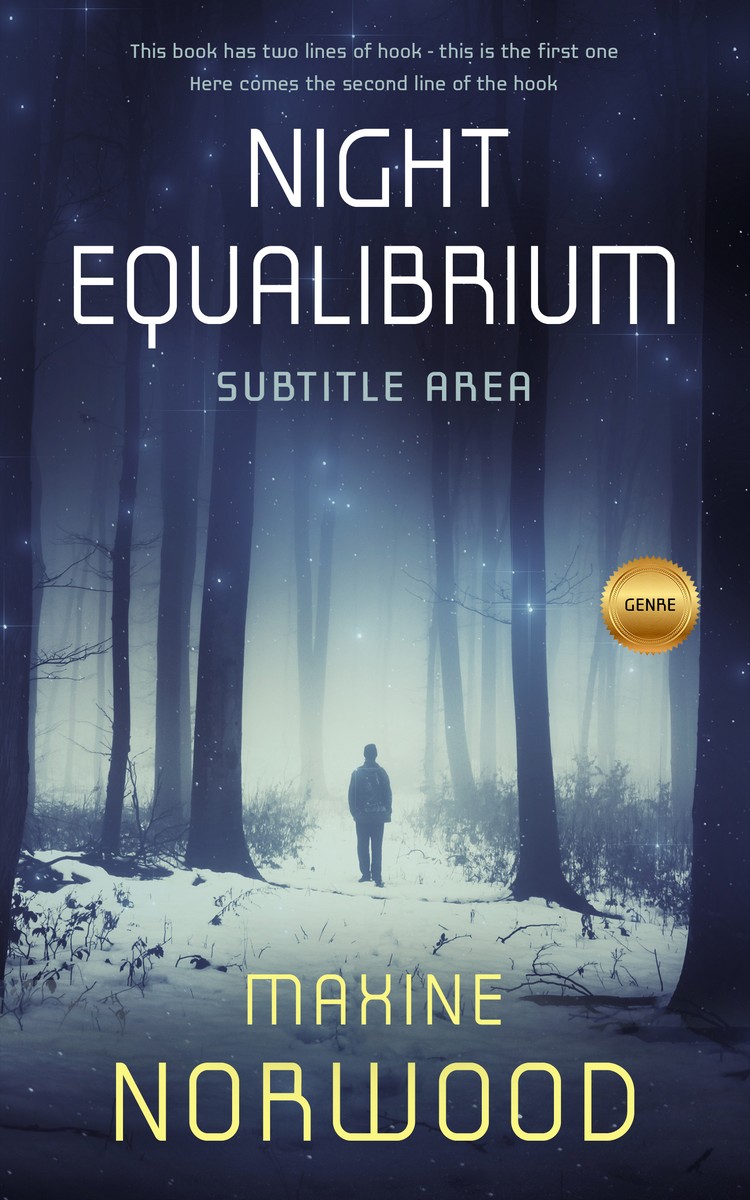 2D view of Premade Mystery & Thriller & Suspense Book Cover - Martinique