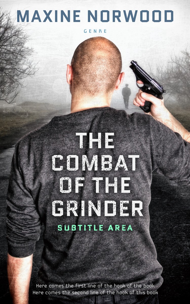 2D view of Premade Literary Fiction Book Cover - Ship Gray