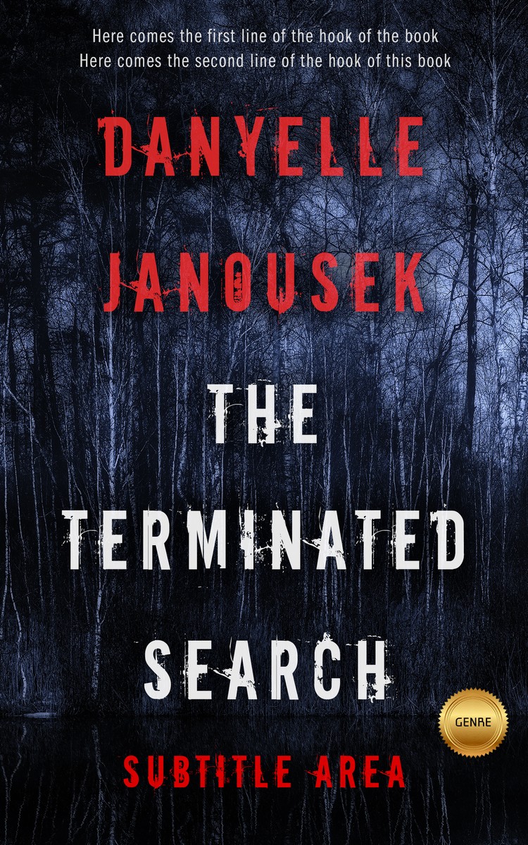 2D view of Premade Mystery & Thriller & Suspense Book Cover - Vulcan