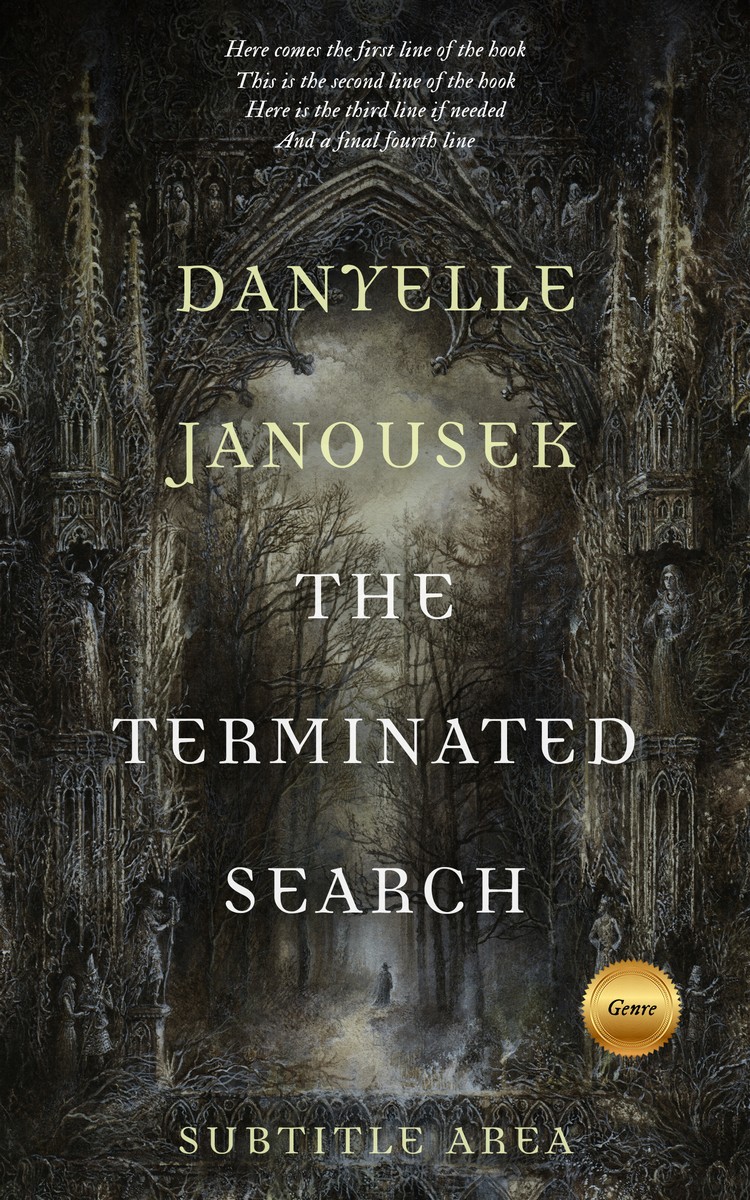 2D view of Premade Fantasy Book Cover - Dune