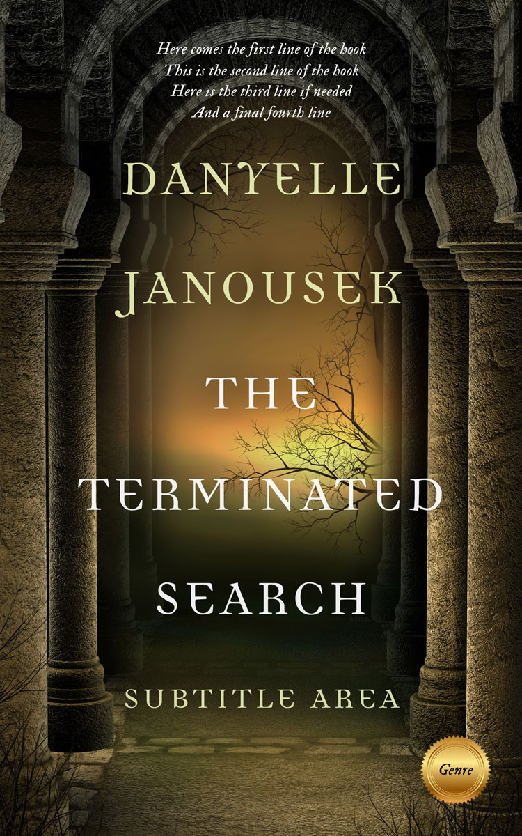 2D view of Premade Mystery & Thriller & Suspense Book Cover - Oil