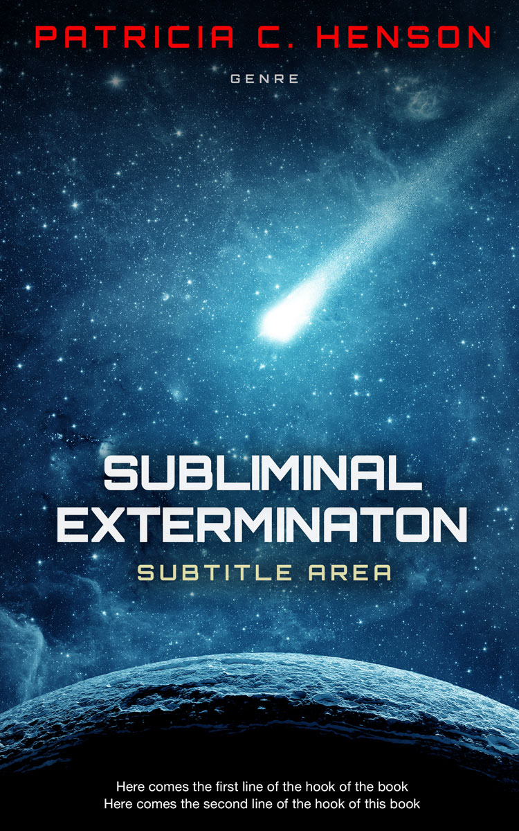 2D view of Premade Mystery & Thriller & Suspense Book Cover - Elephant