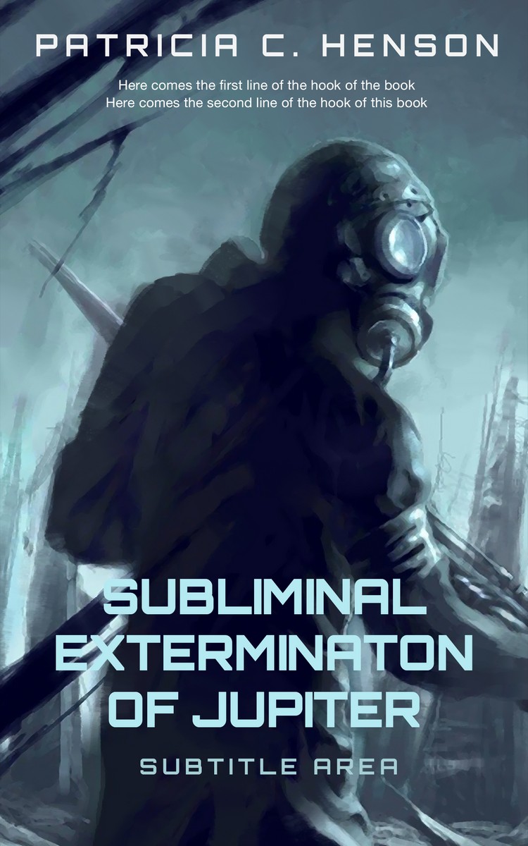 2D view of Premade Apocalyptica Book Cover - Pickled Bluewood