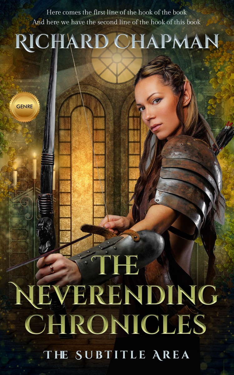 2D view of Premade Romance Book Cover - Zeus