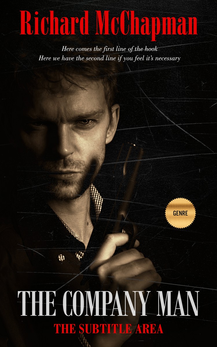 2D view of Premade Mystery & Thriller & Suspense Book Cover - Rangoon Green