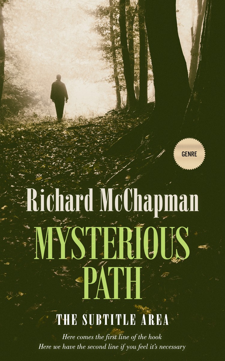 2D view of Premade Mystery & Thriller & Suspense Book Cover - Akaroa