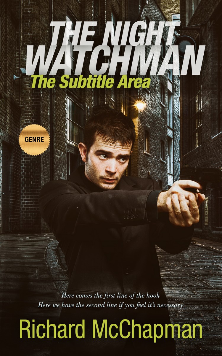 2D view of Premade Mystery & Thriller & Suspense Book Cover - Oil