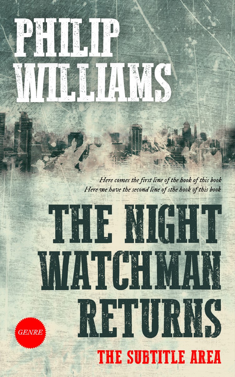 2D view of Premade Mystery & Thriller & Suspense Book Cover - Clay Ash