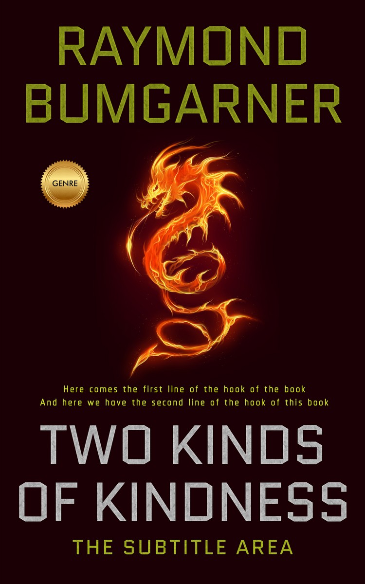 2D view of Premade Science Fiction Book Cover - Wood Bark