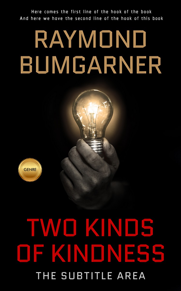 2D view of Premade Literary Fiction Book Cover - Chestnut Rose