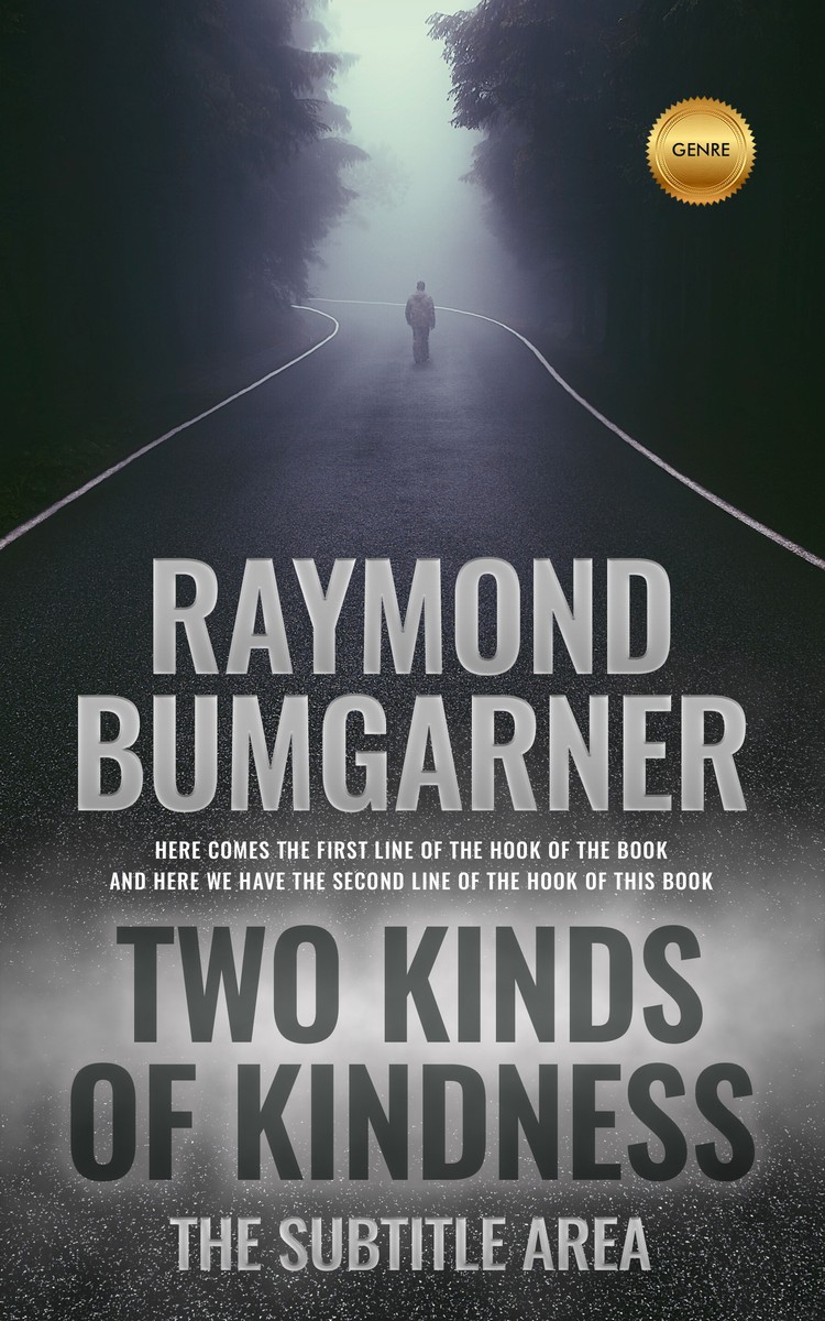 2D view of Premade Mystery & Thriller & Suspense Book Cover - Outer Space