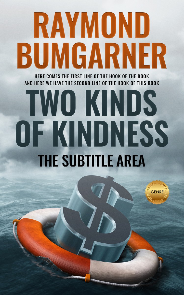 2D view of Premade Business Book Cover - Loblolly