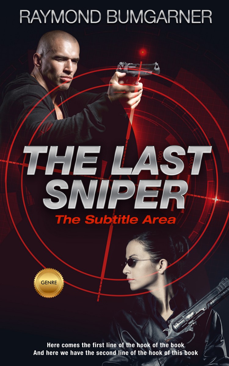 2D view of Premade Mystery & Thriller & Suspense Book Cover - Cocoa Brown