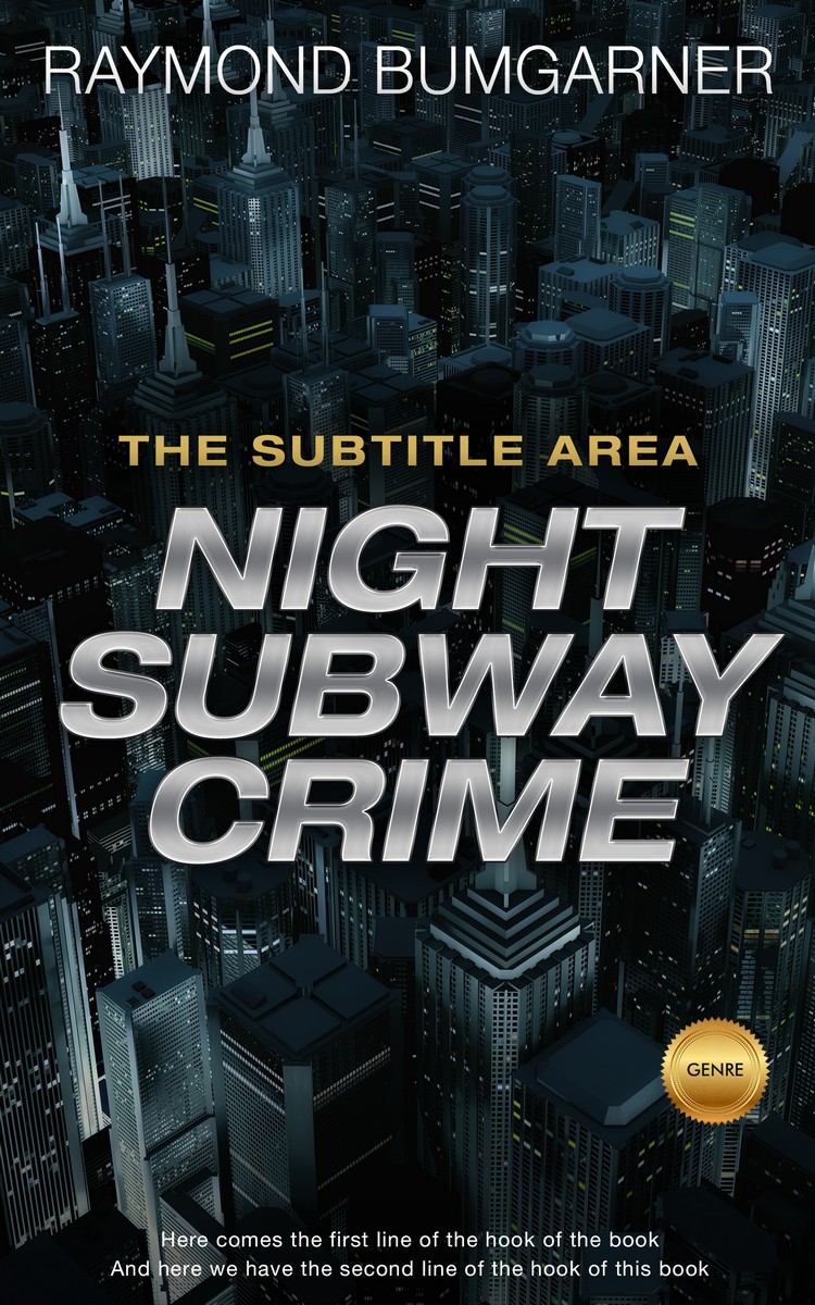 2D view of Premade Mystery & Thriller & Suspense Book Cover - Bunker