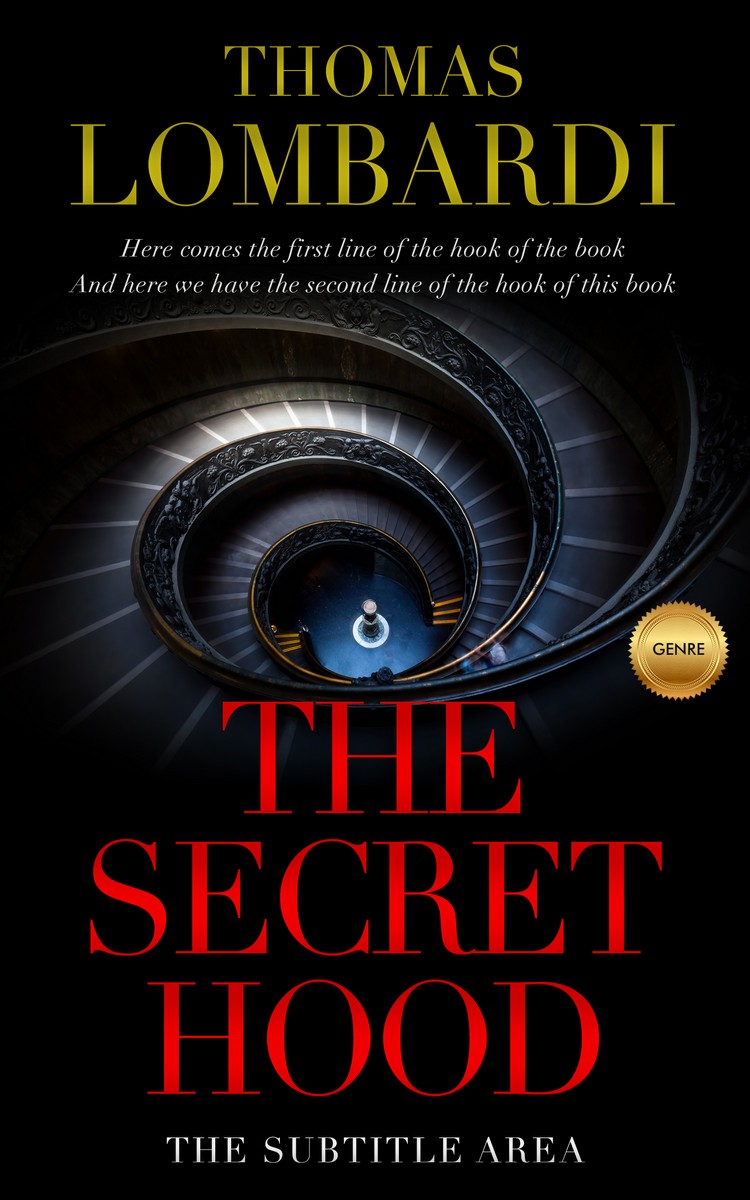 2D view of Premade Mystery & Thriller & Suspense Book Cover - Woodsmoke