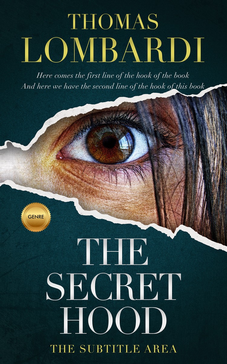 2D view of Premade Horror Book Cover - Rodeo Dust