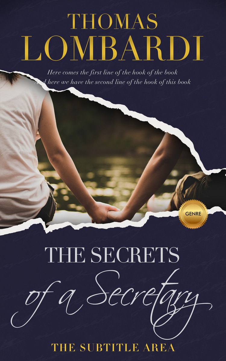 2D view of Charade #2173 - Premade Romance Book Cover