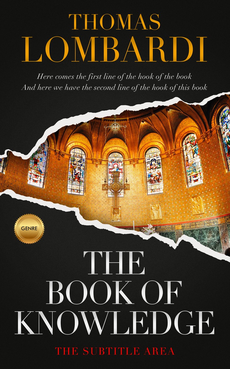 2D view of Premade Religion & Spirituality Book Cover - Zeus