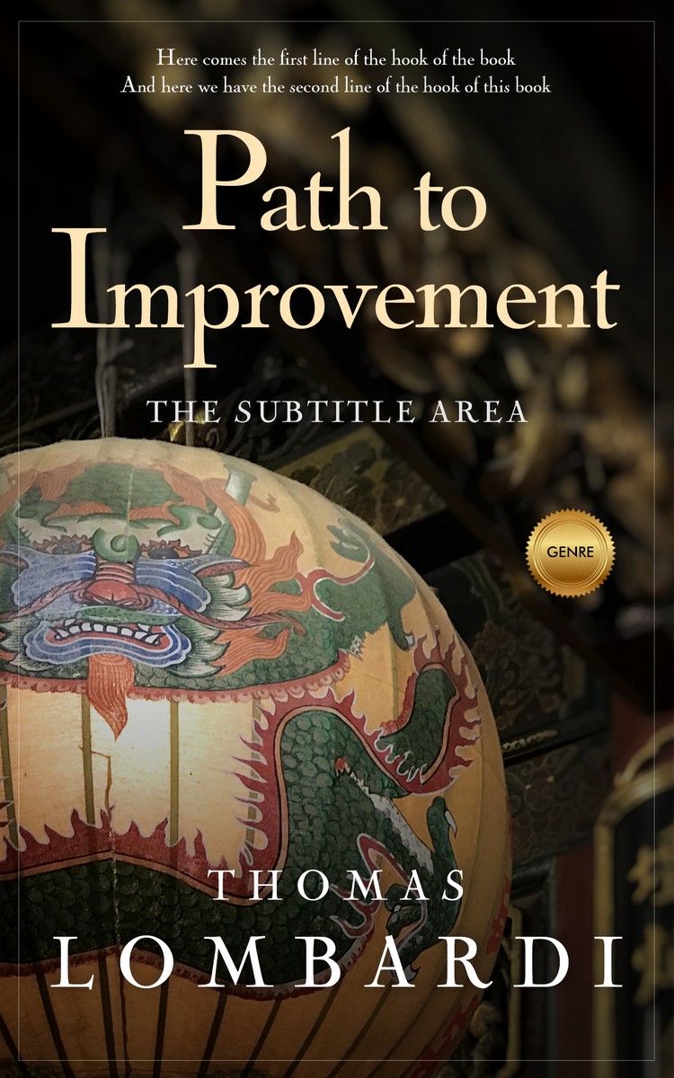 2D view of Oil #2195 - Premade Religion & Spirituality Book Cover