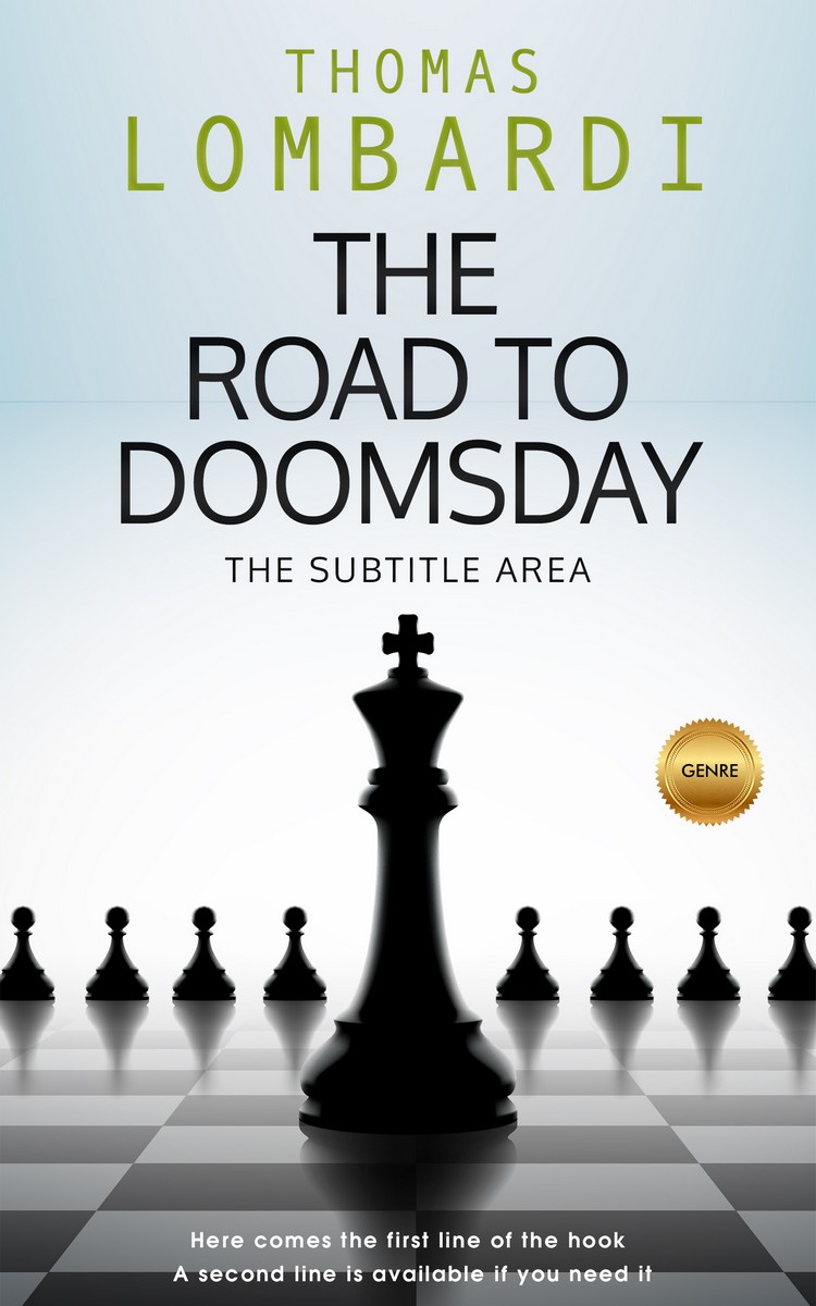 2D view of Premade Business Book Cover - Mystic