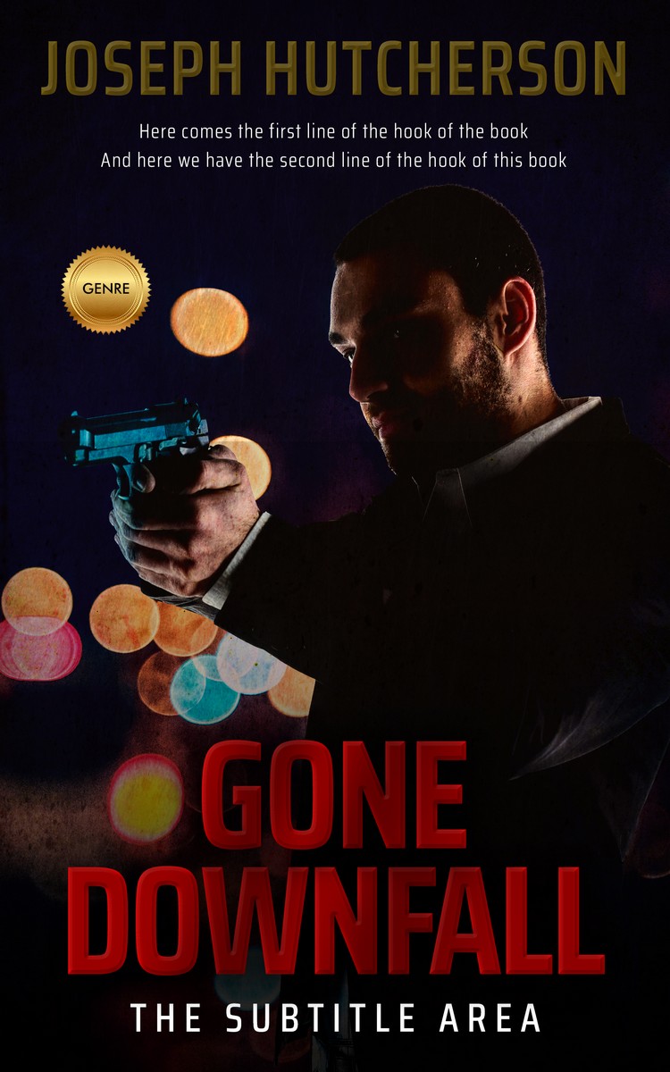 2D view of Premade Mystery & Thriller & Suspense Book Cover - Cinder