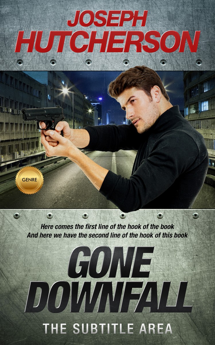 2D view of Premade Mystery & Thriller & Suspense Book Cover - Cape Cod