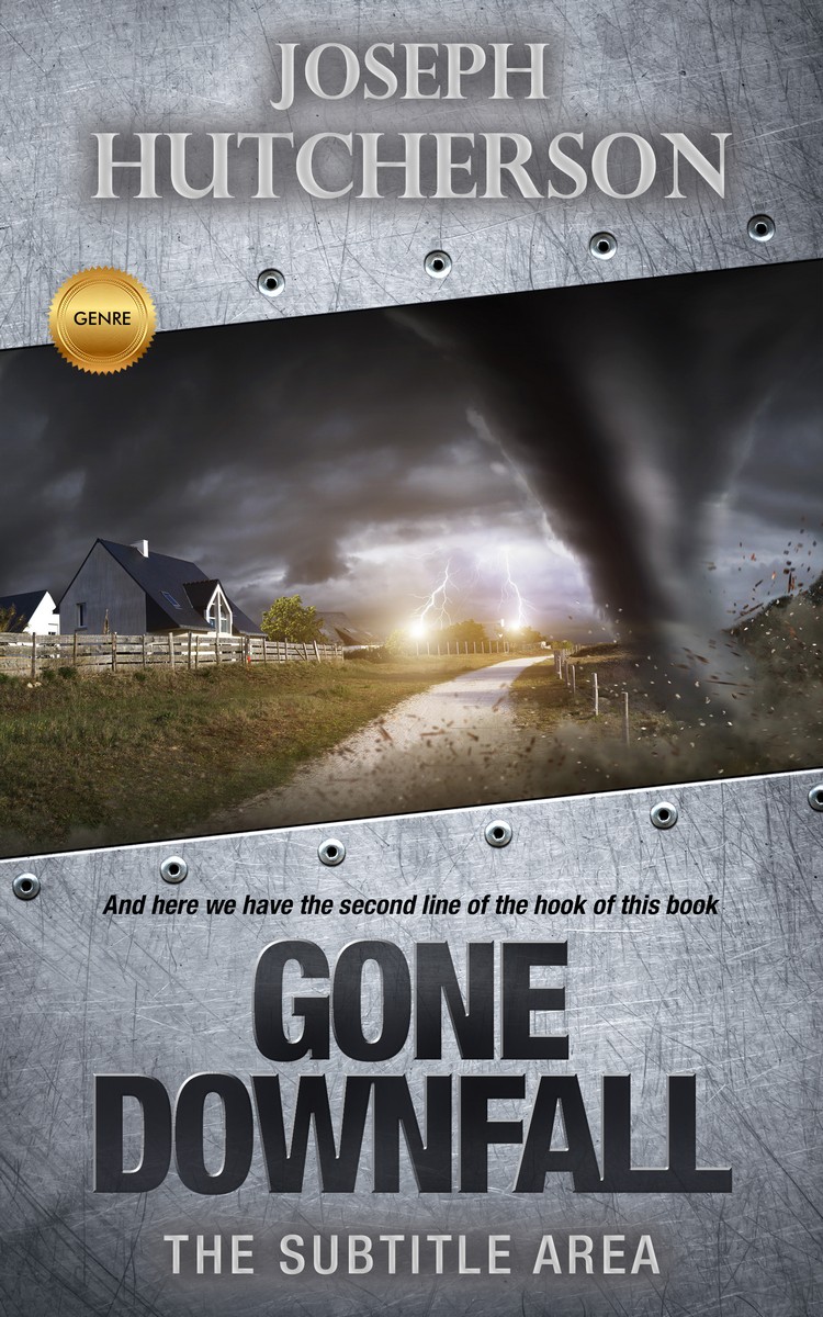 2D view of Premade Apocalyptica Book Cover - Emperor