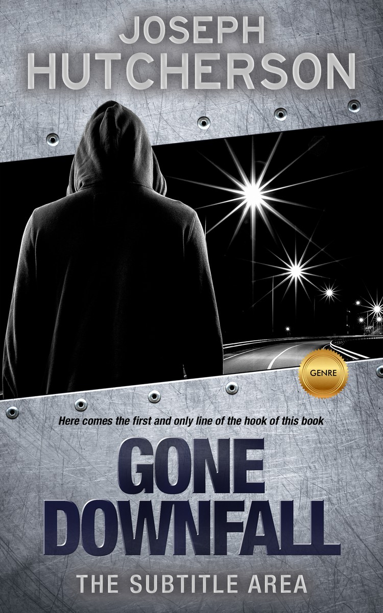 2D view of Premade Mystery & Thriller & Suspense Book Cover - Woodsmoke