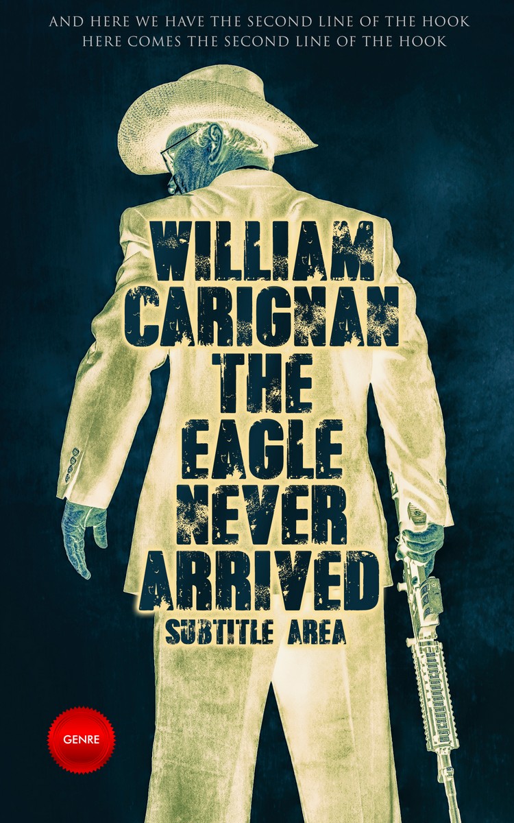 2D view of Premade Mystery & Thriller & Suspense Book Cover - Tiber