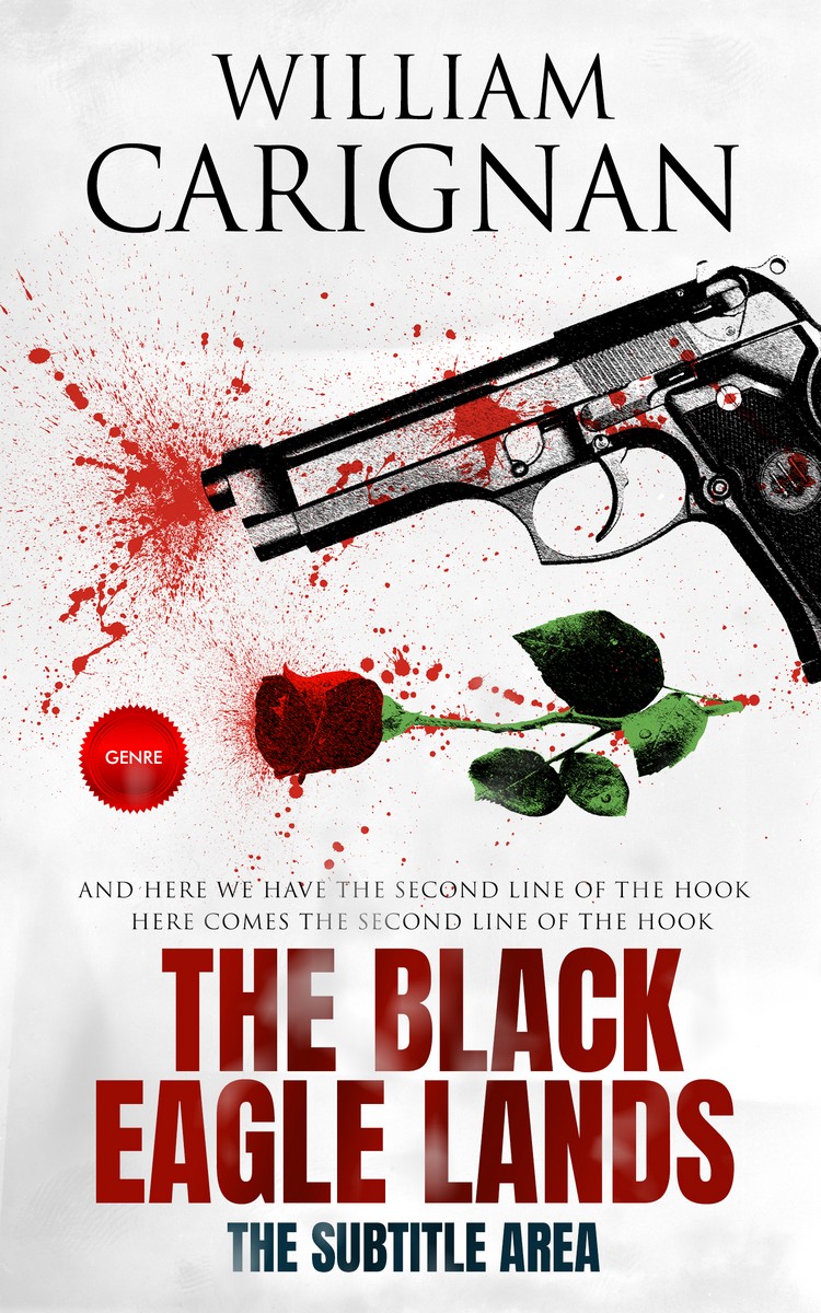 2D view of Premade Mystery & Thriller & Suspense Book Cover - Zeus