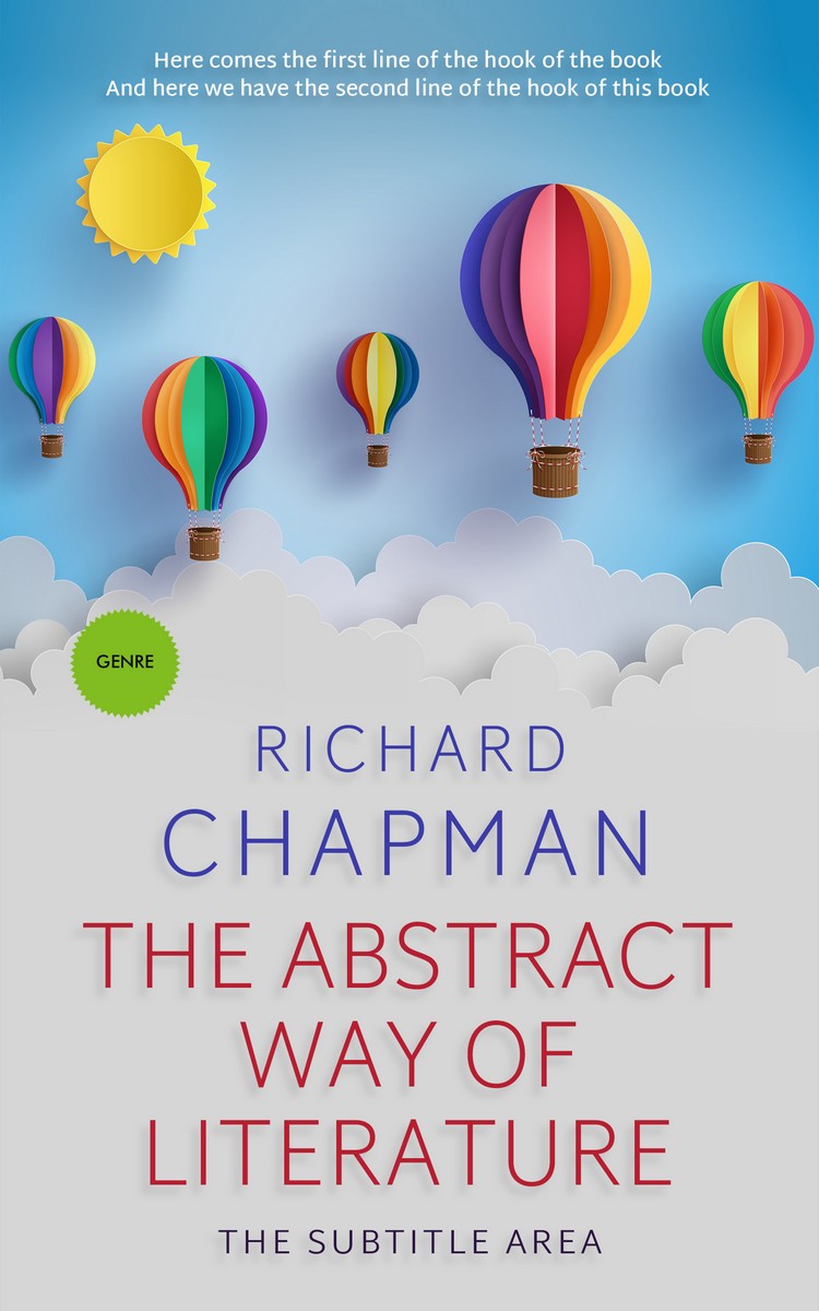 2D view of Premade Self-Improvement & Self-Help Book Cover - Iron