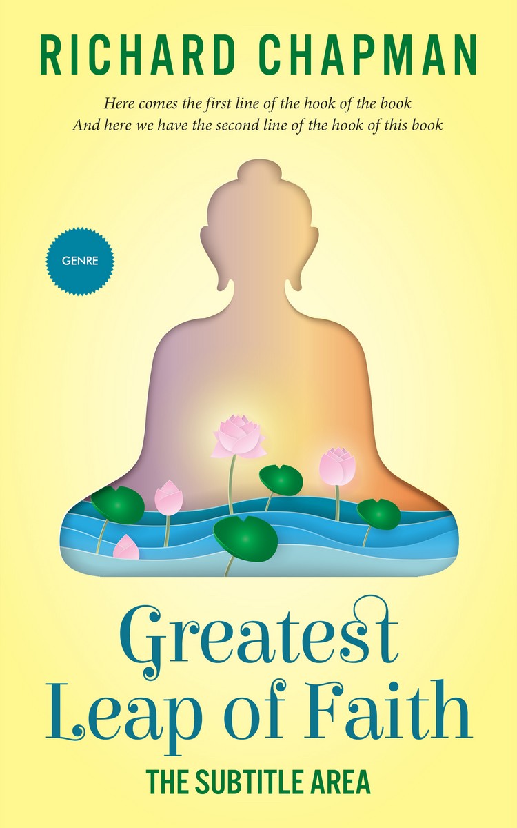 2D view of Premade Religion & Spirituality Book Cover - Sandwisp