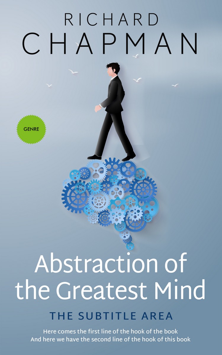 2D view of Premade Business Book Cover - Nepal