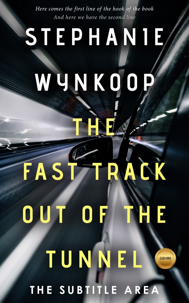 2D view of Premade Mystery & Thriller & Suspense Book Cover - Bison Hide