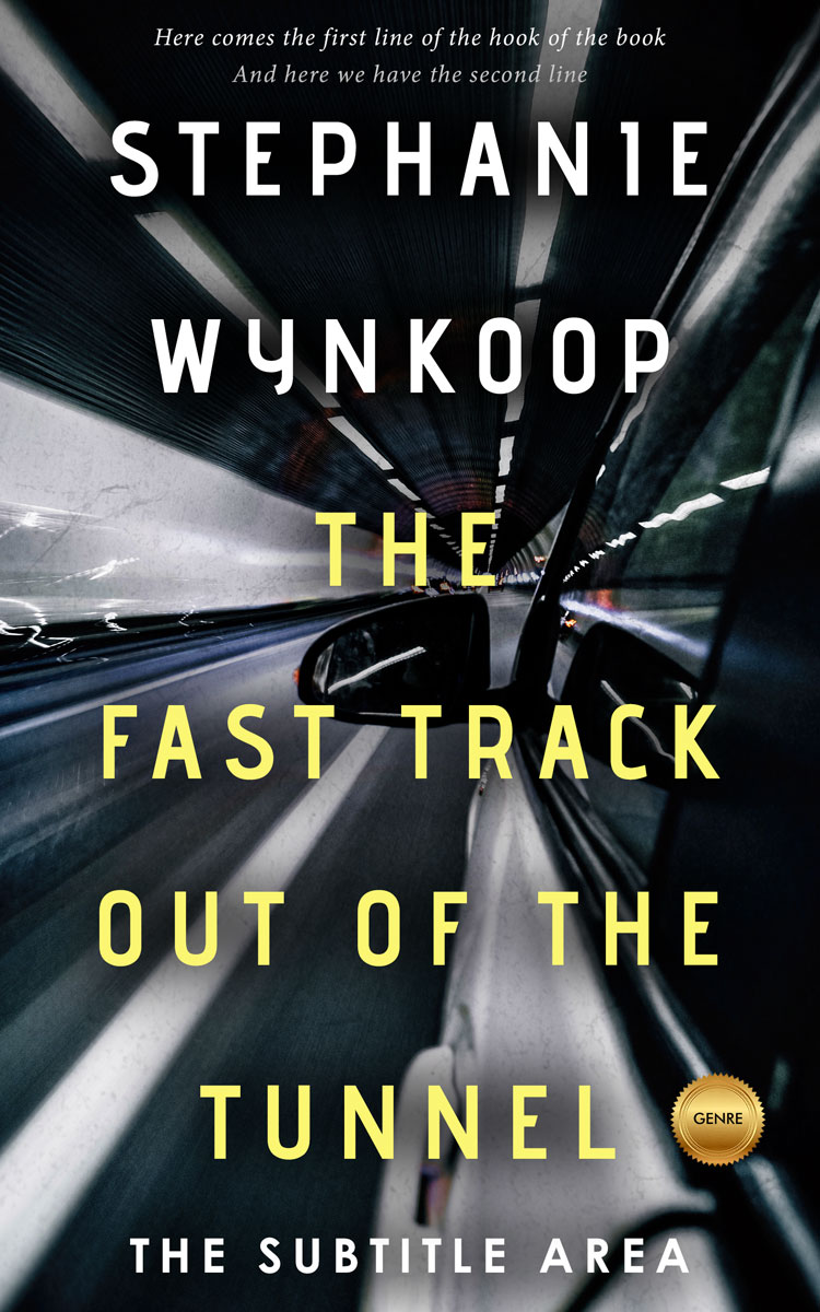 2D view of Premade Mystery & Thriller & Suspense Book Cover - Bison Hide