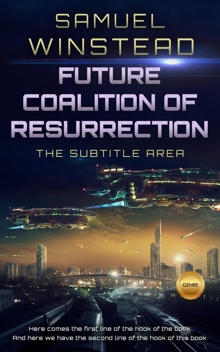 2D view of Premade Science Fiction Book Cover - Mongoose