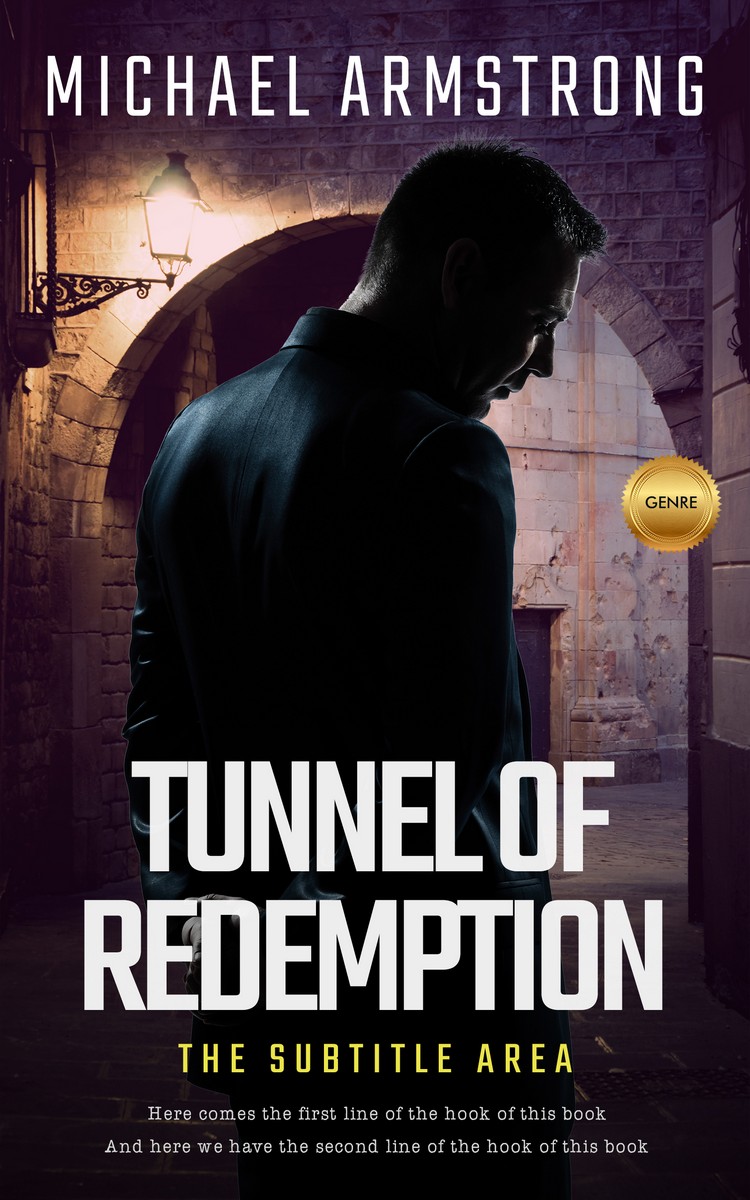 2D view of Premade Mystery & Thriller & Suspense Book Cover - Gondola