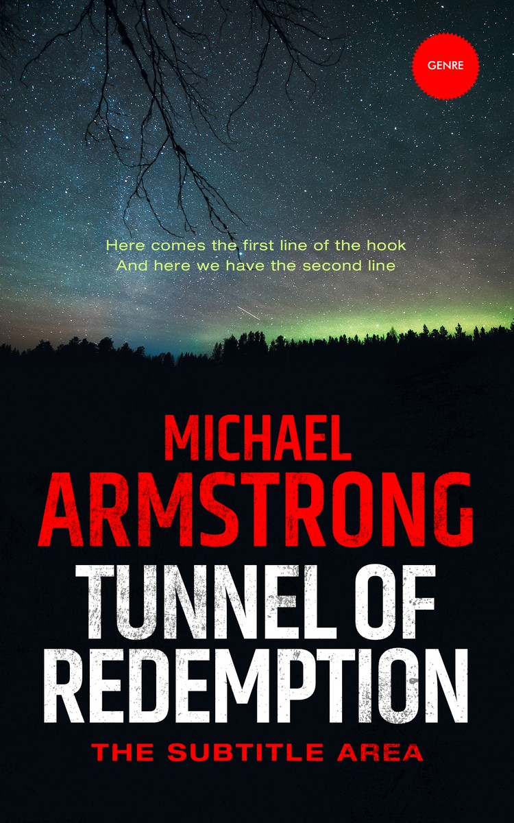 2D view of Premade Mystery & Thriller & Suspense Book Cover - Bunker