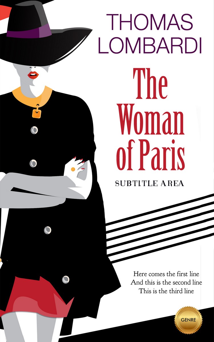 2D view of Premade Abstract Book Cover - Cod Gray