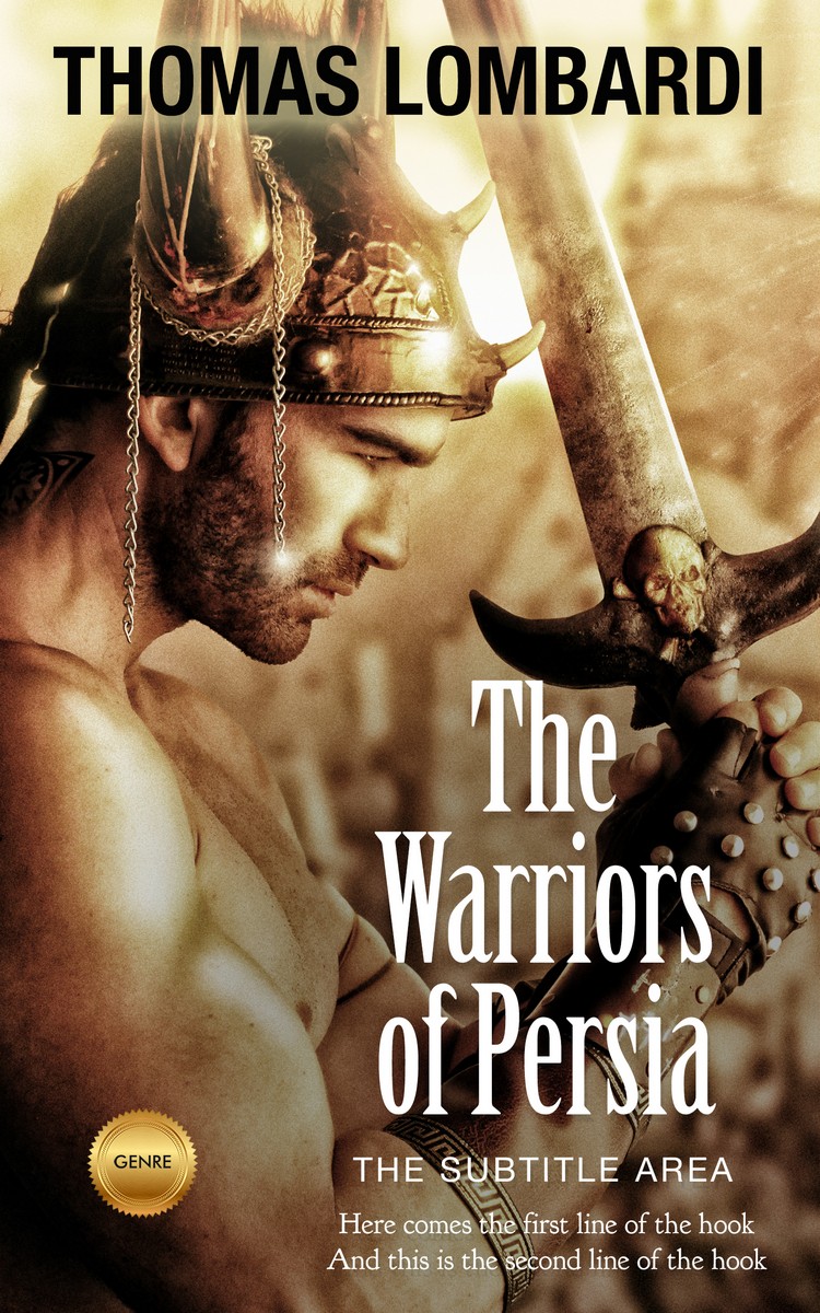 2D view of Premade Historical Book Cover - Spicy Mix