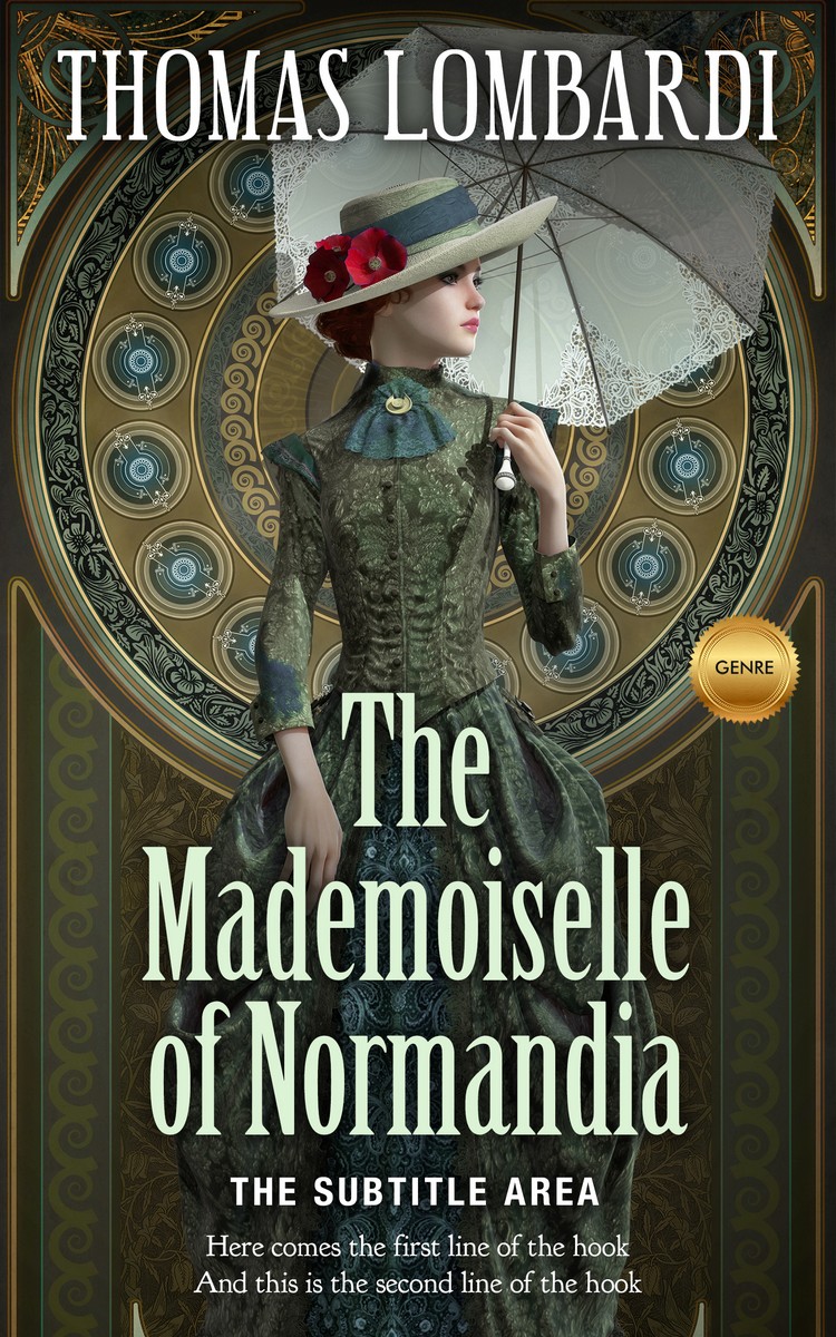 2D view of Premade Historical Book Cover - Rangitoto