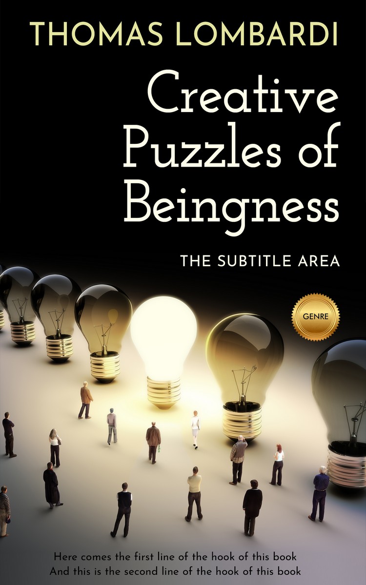 2D view of Premade Business Book Cover - Chino