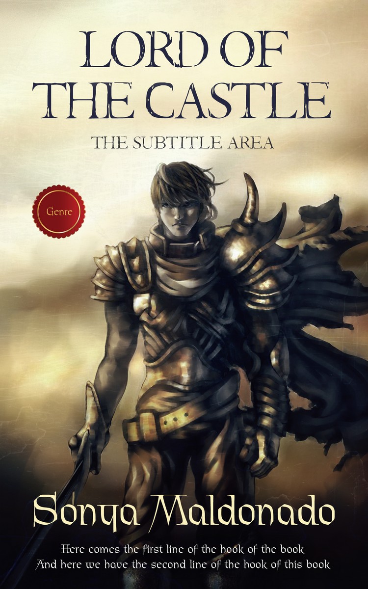 2D view of Premade Fantasy Book Cover - Raffia