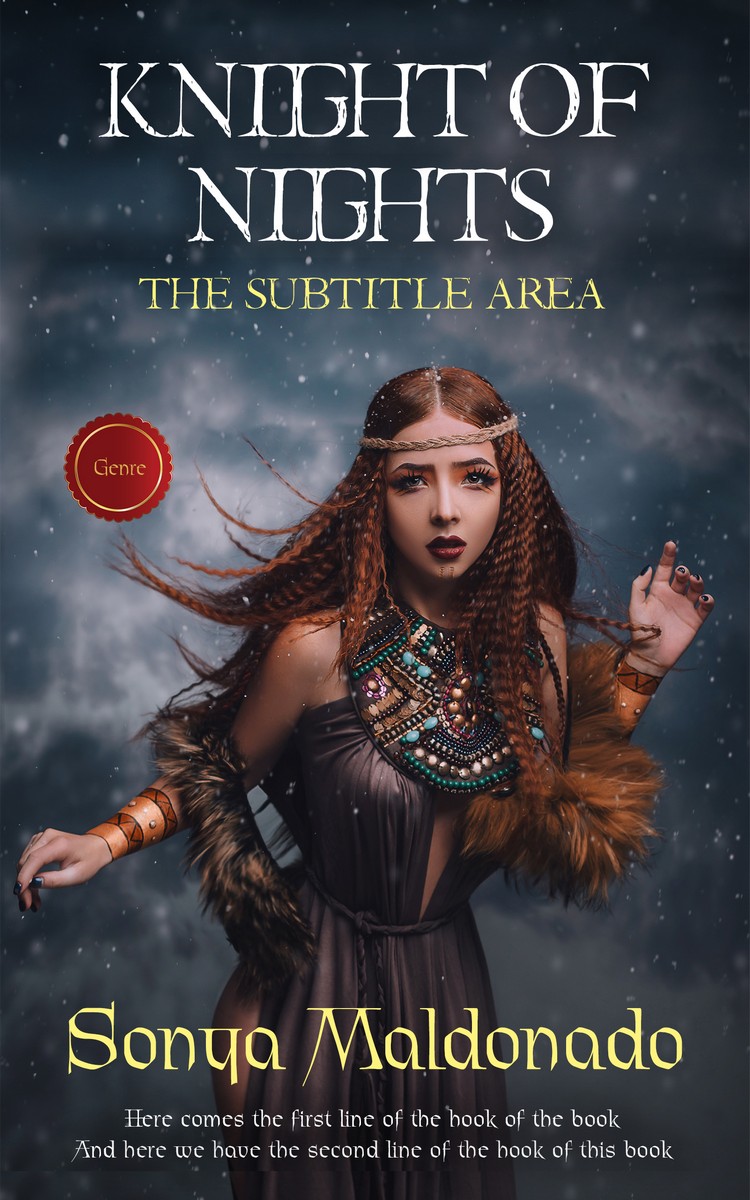 2D view of Premade Science Fiction Book Cover - Tuna