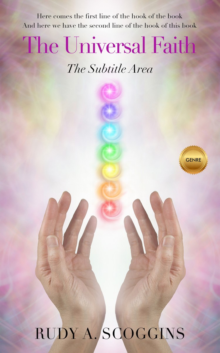 2D view of Premade Health & Mind & Body Book Cover - Wafer