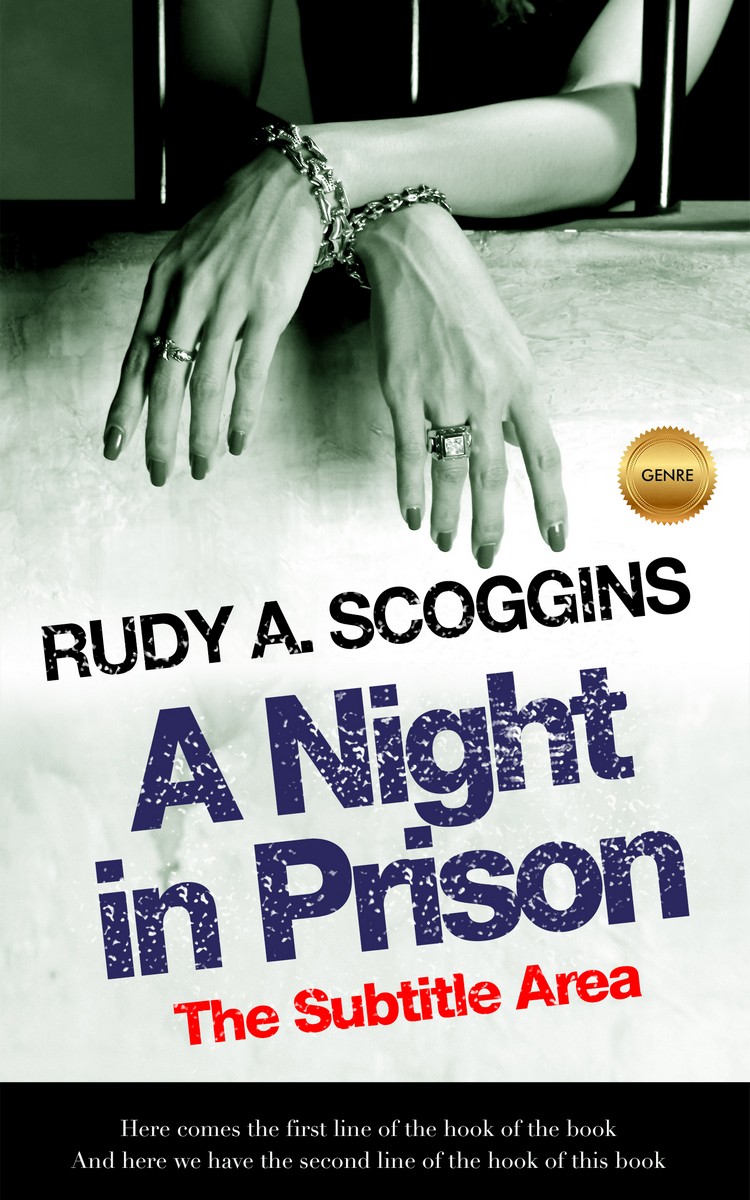 2D view of Premade Mystery & Thriller & Suspense Book Cover - Woodsmoke