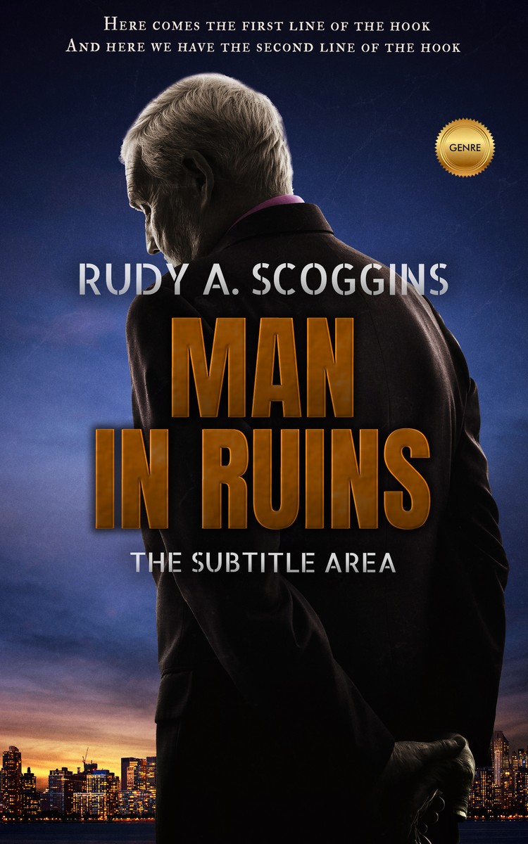 2D view of Premade Mystery & Thriller & Suspense Book Cover - Bastille