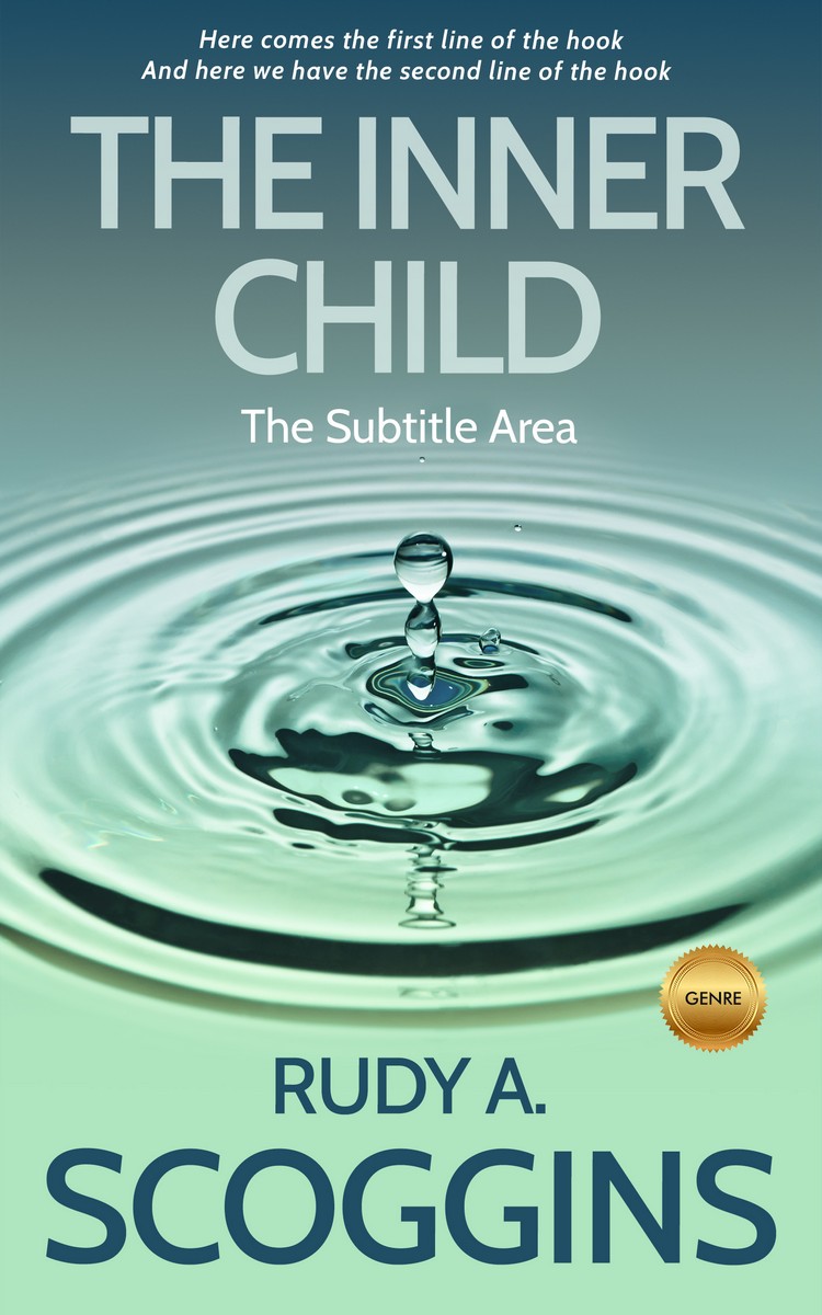 2D view of Premade Self-Improvement & Self-Help Book Cover - Fringy Flower