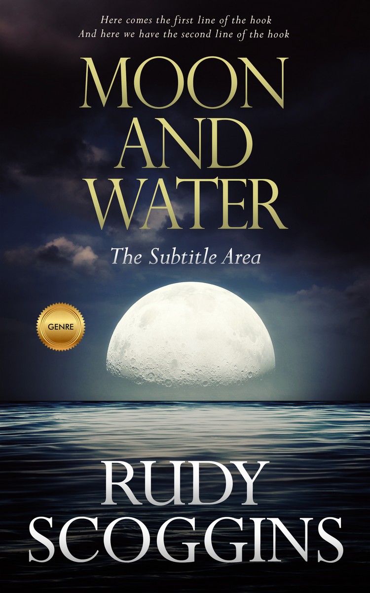 2D view of Premade Self-Improvement & Self-Help Book Cover - Mirage